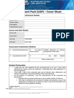 SITXHRM002 Unit Assessment Pack