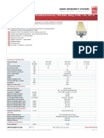 Optimizer® Cross Polarized Broadband Antenna, 1695-2200, 32deg, 21dbi, 1.3M, Vet, 0-10deg Ret