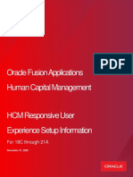 Oracle Fusion Applications Human Capital Management: For 18C Through 21A