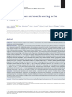 Muscular Weakness and Muscle Wasting in The Critically Ill