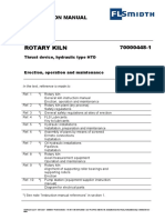 Thrust Roller Manual Operation and Maintenance