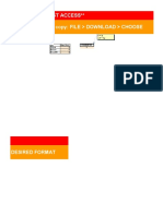 Do Not Request Access To Make Your Own Copy: File Download Choose Desired Format