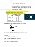 8° Matemática Estadística Medidas