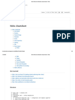 Helm Cheatsheet: Instantly Share Code, Notes, and Snippets