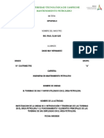 Universidad Tecnológica de Campeche Mantenimiento Petrolero: Materia