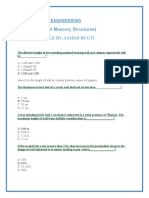 Design of Masonry Structures