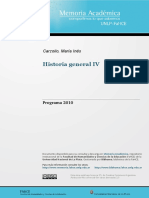 Programa - La Crisis en Europa S-XVII