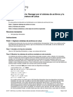 4.5.4 Lab - Navigating The Linux Filesystem and Permission Settings - Es XL