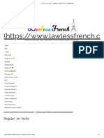 French - Ier Verbs - Lawless French Verb Conjugations