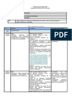 Planificacion CIENCIAS Septiembre - Octubre 3ro Básico