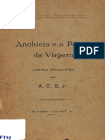 Anchieta e o Poema Da Virgem