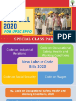 Code On Occupational Safety, Health and Working Conditions, 2020