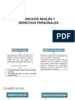 Derechos Reales y Personales