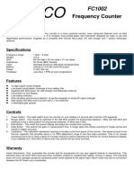 Aceco: Frequency Counter
