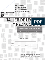 Taller de Lectura y Redacción Ii - 2020-1