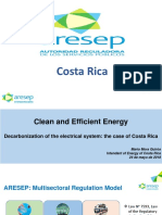 Indicadores Setor Eletrico COsta RIca ARESEP