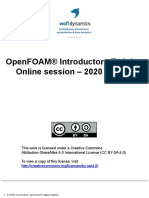 Openfoamtut 1