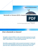 Bandwidth On Demand (BOD) Charging Scheme: Pradya Sriroth TC/IPSTAR Representative Office - Philippines