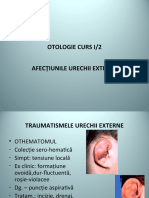 CURS 2 Afectiunile Urechii Externe.11.05