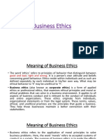 Business Ethics