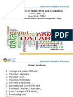 Module 1 Introduction - DBMS