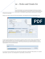 Roles and Grants For AME