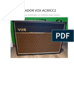 Amplificador Vox Ac30cc2