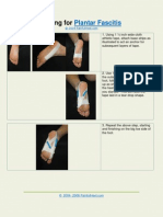 Plantar Fascitis Taping