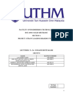 Faculty of Engineering Technology BNJ 20903 Solid Mechanic Section 1 Project: Straw Loading Bearing Tower