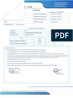 Test Report: Test Results Biol. Ref. Result For Sars-Cov-2 (Covid-19) Negative CT Value of Orf1Ab Gene (If Positive)