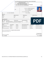 Online Institute Reporting Slip of The Application Number - 200310422837 PDF