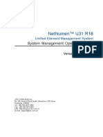 SJ-20140724091740-012-NetNumen U31 R18 (V12.13.50) System Management Operation Guide