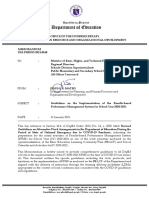 DM PHROD 2021 0010 Guidelines On The Implementation of RPMS For SY2020 2021 - Signed