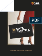 Saya South X Mini Brochure