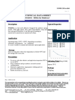 Technical Data Sheet: RY66531 HMA For Mattress