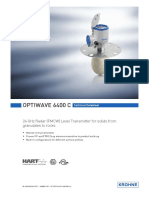 OPTIWAVE 6400 Datasheet