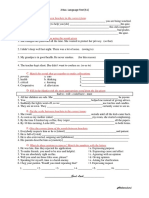 Good Luck: 2 Bac. Language Test (S1)