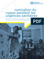 Communication Du Risque Pendant Les Urgences Sanitaires