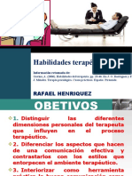 Habilidades Del Terapeuta