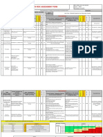 Royal Commission Risk Assessment Form: Risk Assessment For Testing & Commissioning of Overhead Cranes