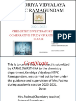 Chemistry Investigatory Project On Study of Rate of Fermentation