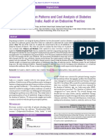 Drug Prescription Patterns and Cost Analysis of Di