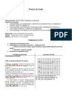 Proiect de Lecţie: Desfasurarea Lectiei