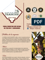 Catalogo Majes Tradición 2019 PDF