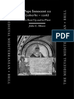 John C. Moore Pope Innocent PDF