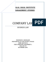 Business Law Assignment - 2