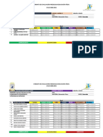 Formato de Evaluación Preescolar Educación Física