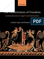 The Constitution of Freedom. An Introduction To Legal Constitutionalism