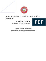 Basics of Mechanical Engg. Syllabus BTech First Semester