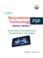 ICT Empowerment-Technologies Q1 Module1